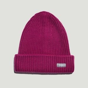 Figs oversized beanie in Dark Magenta